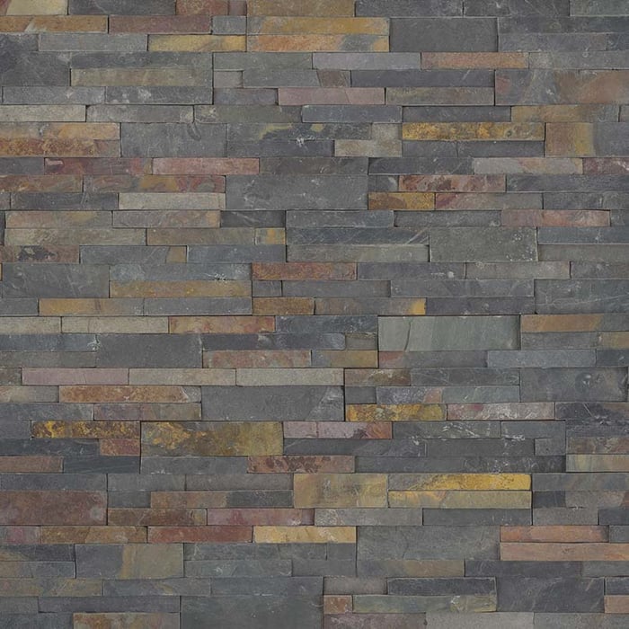 Sedona Multi Rockmount Stacked Stone Panels Ledgerstone SQUAREFOOT FLOORING - MISSISSAUGA - TORONTO - BRAMPTON