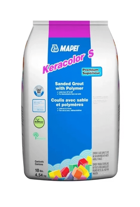 Mapei Keracolor S Grout with Polymer 10lbs 09 Grey SQUAREFOOT FLOORING - MISSISSAUGA - TORONTO - BRAMPTON