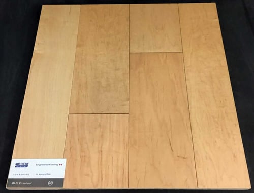 Natural Maple Engineered Hardwood Floors