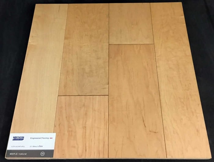 Natural Maple Engineered Hardwood Floors