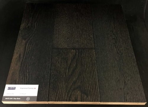 Grey Stone Northern White Oak Wire Brush Engineered Hardwood Flooring (T/G) SQUAREFOOT FLOORING - MISSISSAUGA - TORONTO - BRAMPTON