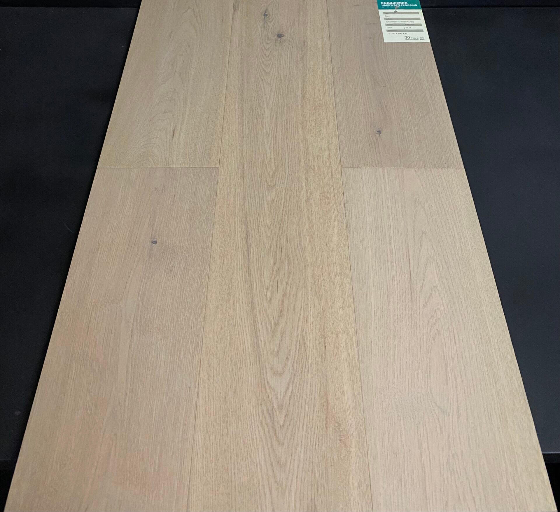 Raw Oak Engineered Hardwood Flooring Natural Versatile