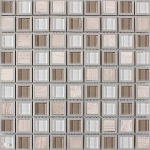 1.25”x1.25” Frame Taupe Blend SQUAREFOOT FLOORING - MISSISSAUGA - TORONTO - BRAMPTON