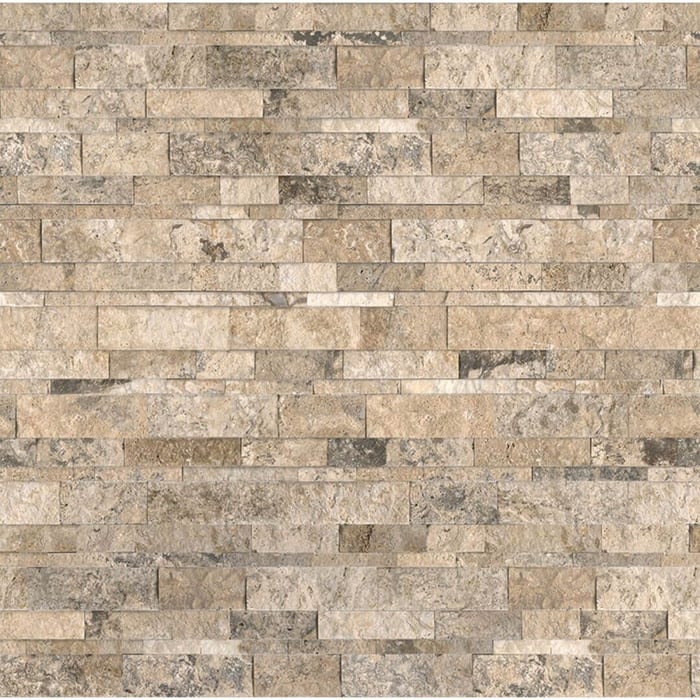 6×24 Picasso Travertine Split Face Ledgerstone 73-358 SQUAREFOOT FLOORING - MISSISSAUGA - TORONTO - BRAMPTON