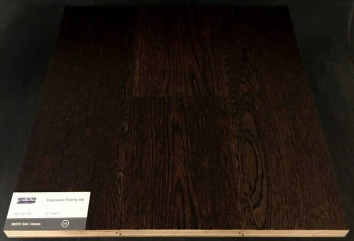 Smoke Northern White Oak Wire Brush Engineered Hardwood Flooring (T/G) SQUAREFOOT FLOORING - MISSISSAUGA - TORONTO - BRAMPTON