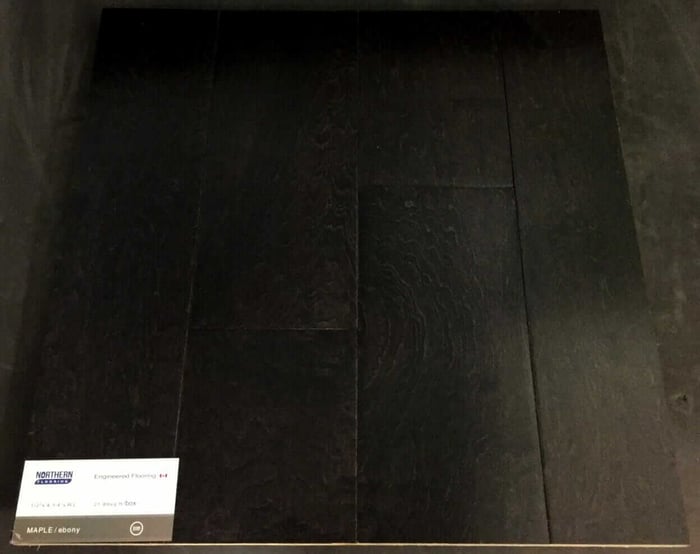Ebony Maple Engineered Hardwood Floors
