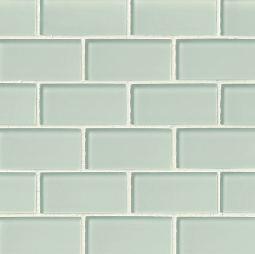 ARCTIC ICE GLASS SUBWAY TILE 2X4 Crystallized Glass Mosaics SQUAREFOOT FLOORING - MISSISSAUGA - TORONTO - BRAMPTON