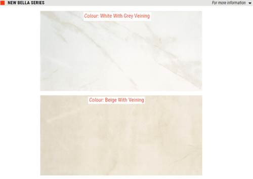 New Bella Series Gloss Ceramic Wall Tiles – Color: White With Grey Veining, Beige With Veining Size: 10 x 20 SQUAREFOOT FLOORING - MISSISSAUGA - TORONTO - BRAMPTON