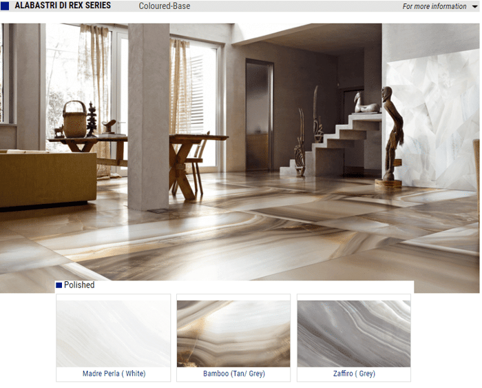 Alabastri Di Rex Series Polished Porcelain Tiles – Color: Madrea Perla White, Bamboo Tan Grey, Zaffiro Grey – Size: 24×24 SQUAREFOOT FLOORING - MISSISSAUGA - TORONTO - BRAMPTON
