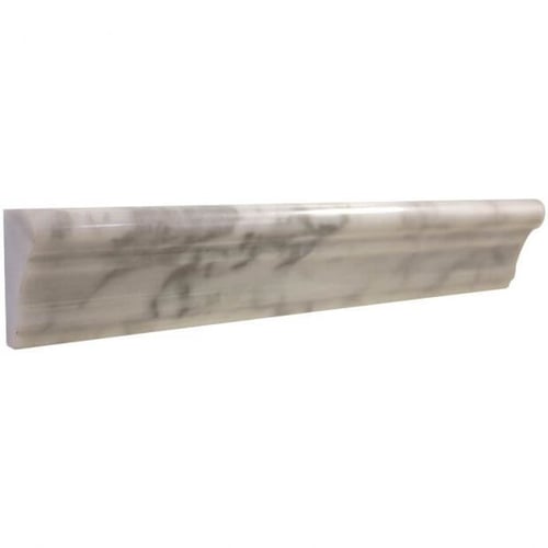 2”x12” Collection Bianco Carrara Frame Molding Polished SQUAREFOOT FLOORING - MISSISSAUGA - TORONTO - BRAMPTON