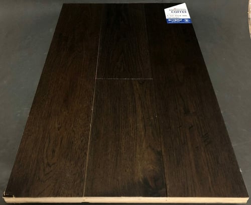 Coffee Biyork Hickory Engineered Hardwood Flooring SQUAREFOOT FLOORING - MISSISSAUGA - TORONTO - BRAMPTON