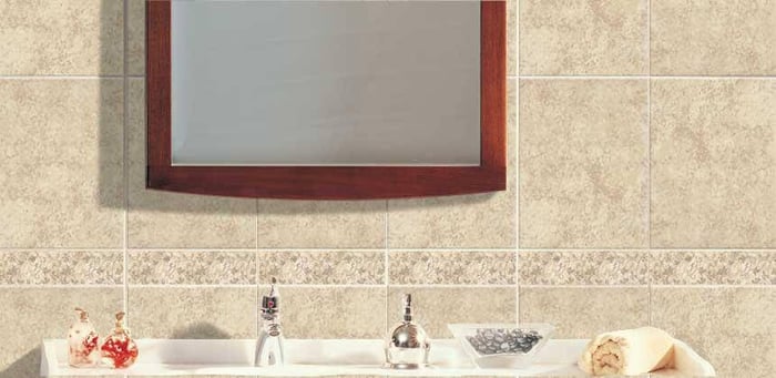 Andes Series Matte Ceramic Wall Tiles – Color: Almond, Ivory, Light Grey – Size 10″ x 8″ SQUAREFOOT FLOORING - MISSISSAUGA - TORONTO - BRAMPTON