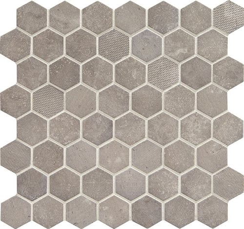 Artifact Gray Vintage Hex Daltile SQUAREFOOT FLOORING - MISSISSAUGA - TORONTO - BRAMPTON