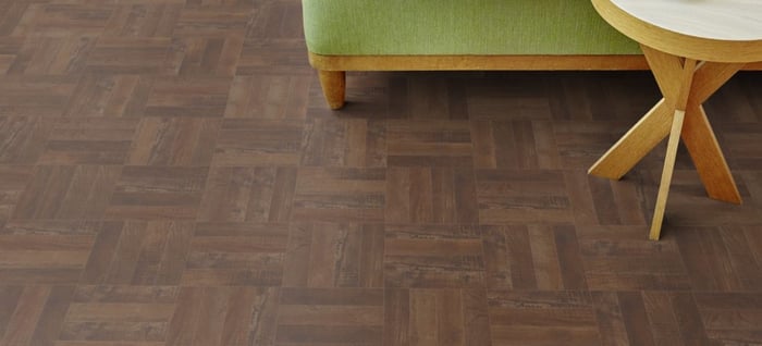 Basket Weave Block 142 Moduleo Moods Vinyl Flooring