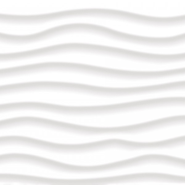 Richmond Tile Illusione White Oblique 12x24 Wall Tile Glossy