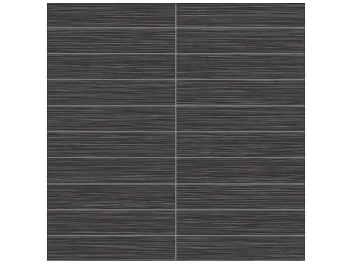 Zera Annex Carbon Porcelain 1 X 6 In / 2.5 X 15 Cm Stacked Mosaic Matte – Anatolia Tile SQUAREFOOT FLOORING - MISSISSAUGA - TORONTO - BRAMPTON