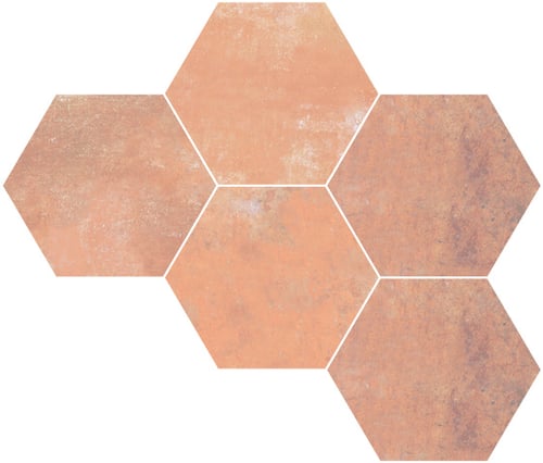 Brickx Sand Hex 6" - Porcelain - Neshada Tile & Stone