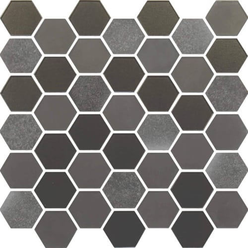 Anthracite Exagon Ceratec Tiles SQUAREFOOT FLOORING - MISSISSAUGA - TORONTO - BRAMPTON