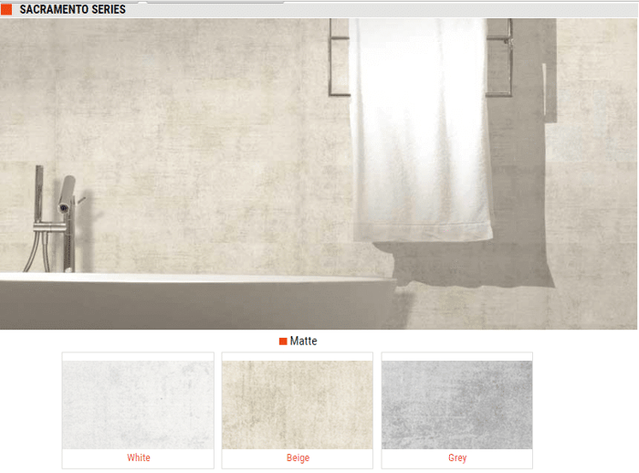 Sacremento Series Matte Wall Tiles – Color: White, Beige, Grey Size: 8 x 24 SQUAREFOOT FLOORING - MISSISSAUGA - TORONTO - BRAMPTON