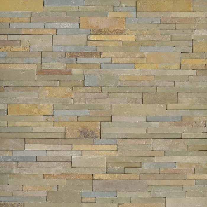 Sedona Vanilla Rockmount Stacked Stone Panels Ledgerstone SQUAREFOOT FLOORING - MISSISSAUGA - TORONTO - BRAMPTON