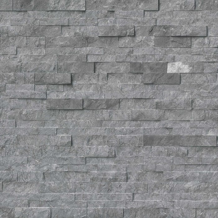 Glacial Grey Stacked Stone Panels Ledgerstone SQUAREFOOT FLOORING - MISSISSAUGA - TORONTO - BRAMPTON