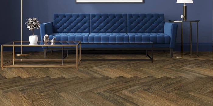 Silent Contemplation Twelve Oaks White Oak Wishbone Engineered Hardwood Flooring Wire-brushed – T&G Herringbone SQUAREFOOT FLOORING - MISSISSAUGA - TORONTO - BRAMPTON