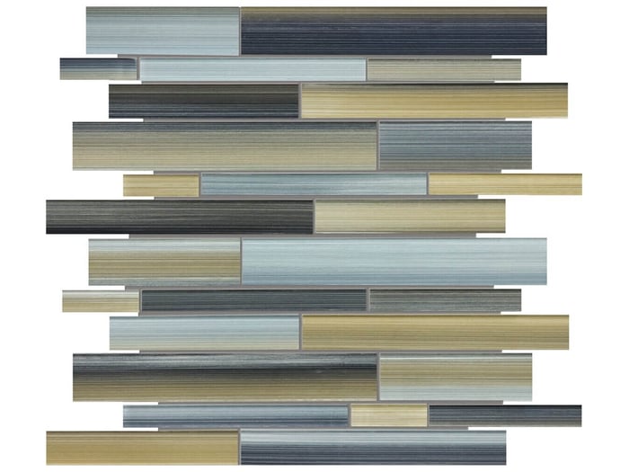 Fusion Oxide Random Strip Mosaic – Anatolia Tile SQUAREFOOT FLOORING - MISSISSAUGA - TORONTO - BRAMPTON