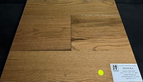 MANUKA GOLDEN CHOICE WHITE OAK ENGINEERED HARDWOOD FLOORING