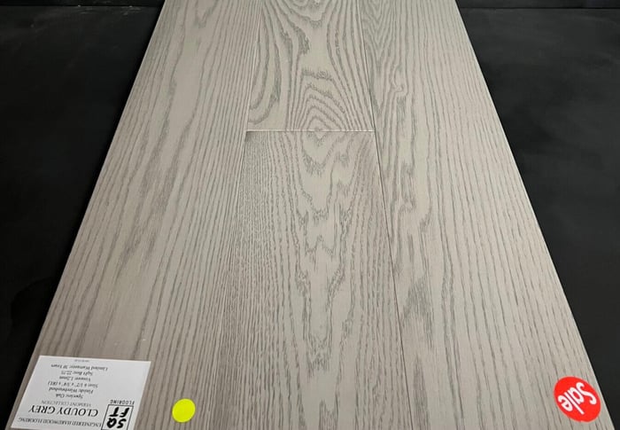 Cloud Grey Woden Oak Engineered Hardwood Flooring