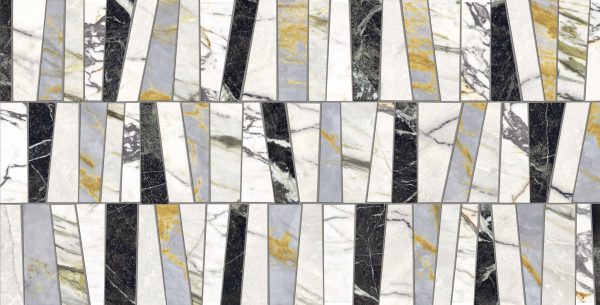 Urban Zebra Tesserae Epoque 21 Porcelain Tile