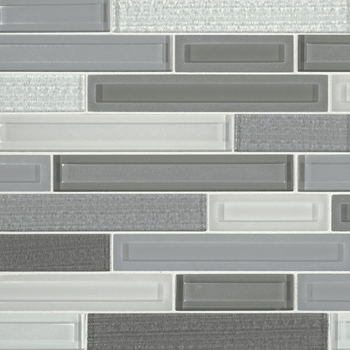 SKYLINE STAKS INTERLOCKING PATTERN Glass Mosaics SQUAREFOOT FLOORING - MISSISSAUGA - TORONTO - BRAMPTON