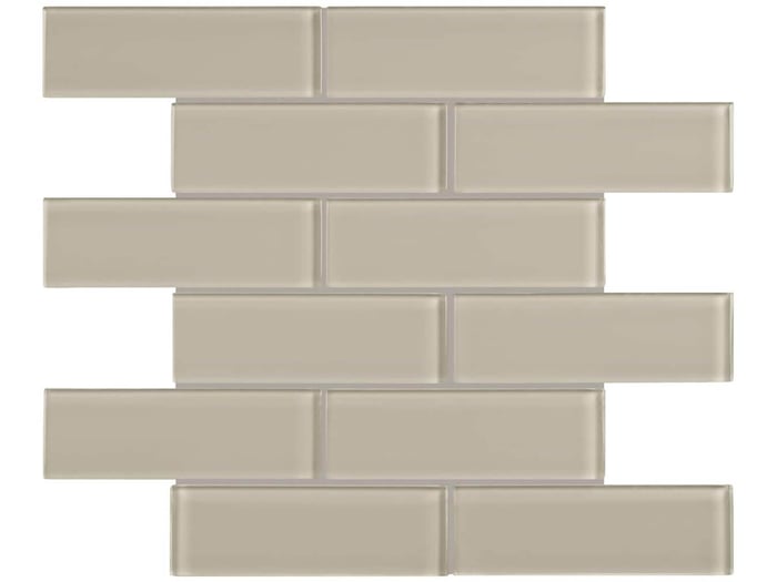 Element Earth 2 X 6 In / 5 X 15 Cm Brick Mosaic – Anatolia Tile SQUAREFOOT FLOORING - MISSISSAUGA - TORONTO - BRAMPTON