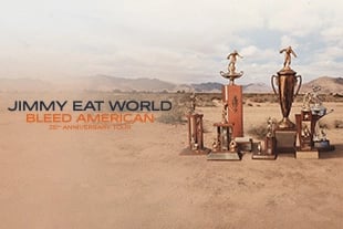 101X CONCERT SERIES PRESENTS JIMMY EAT WORLD: 25 YEARS OF BLEED AMERICAN TOUR WITH MINUS THE BEAR AND SPARTA