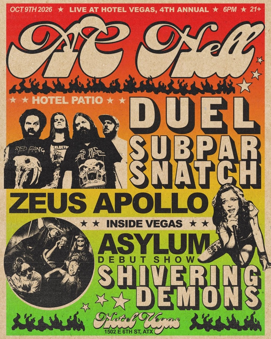 4TH ANNUAL AC HELL FEST AT HOTEL VEGAS