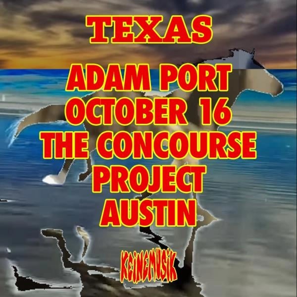 ADAM PORT (KEINEMUSIK) AT THE CONCOURSE PROJECT
