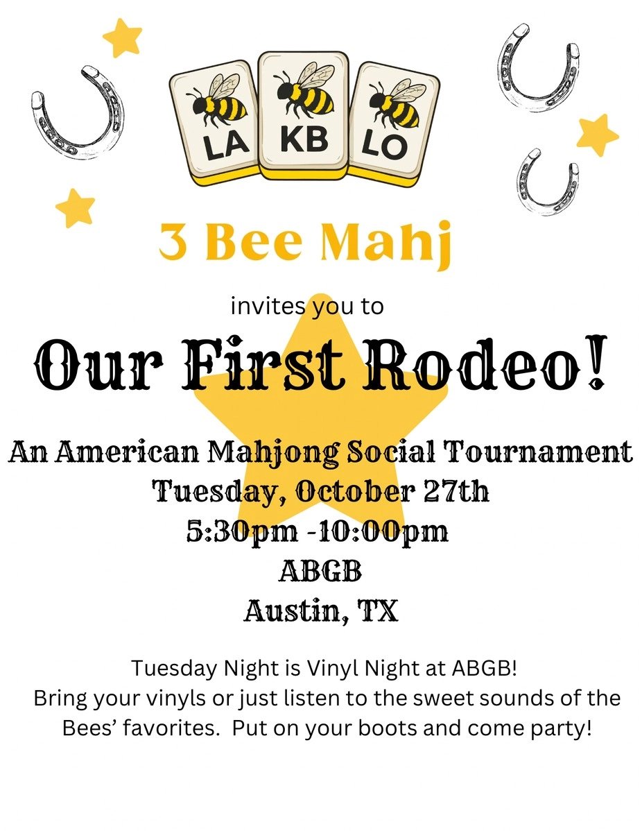 AN AMERICAN MAHJONG SOCIAL TOURNAMENT