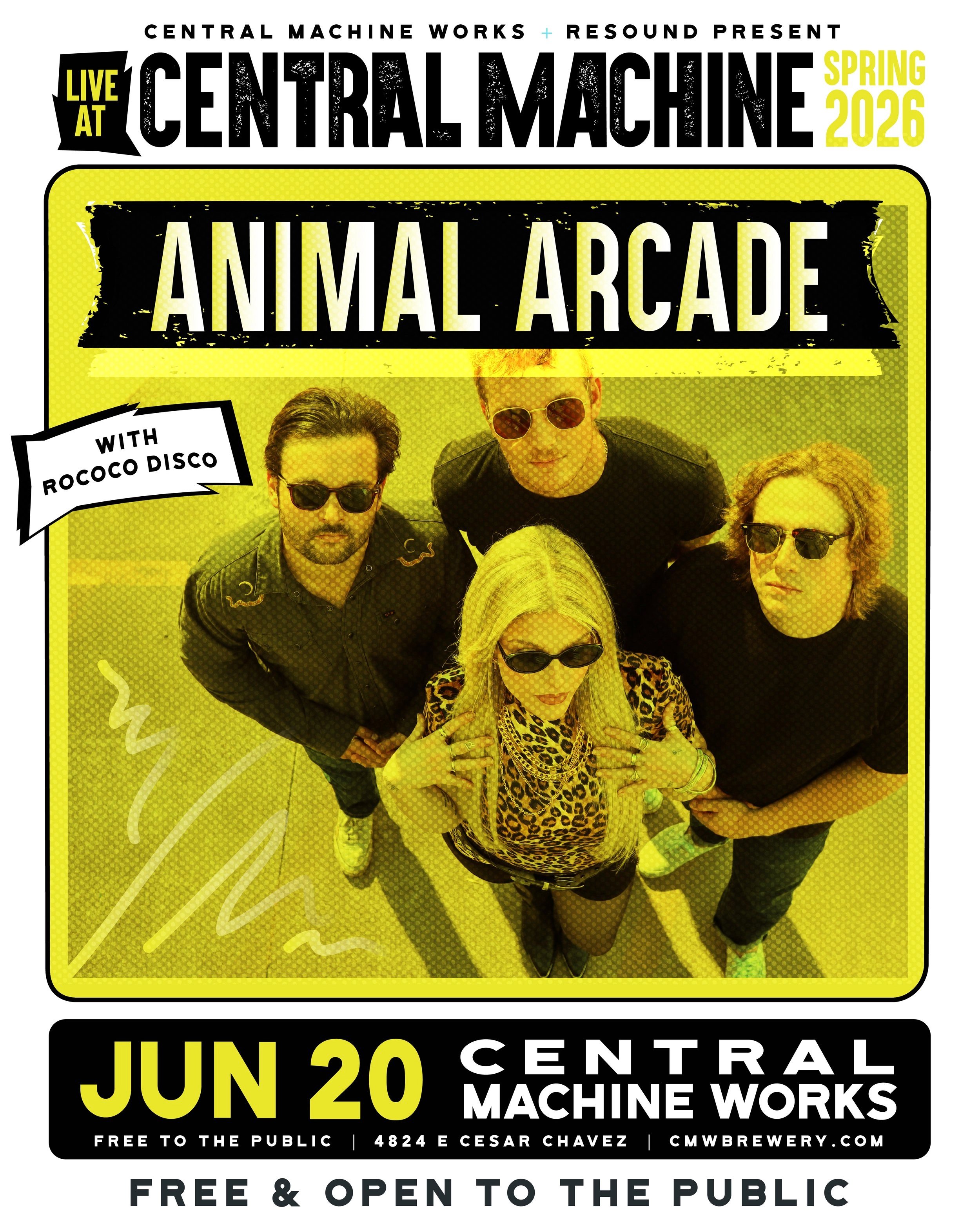 ANIMAL ARCADE W/ ROCOCO DISCO