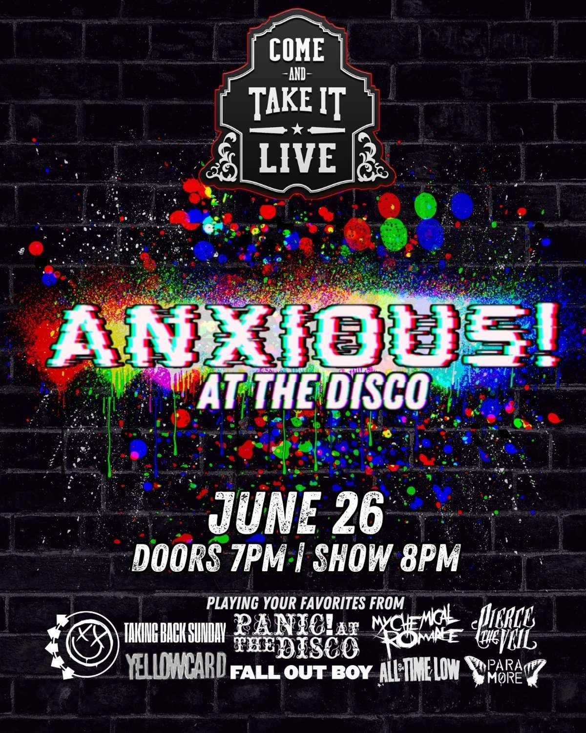 ANXIOUS! AT THE DISCO