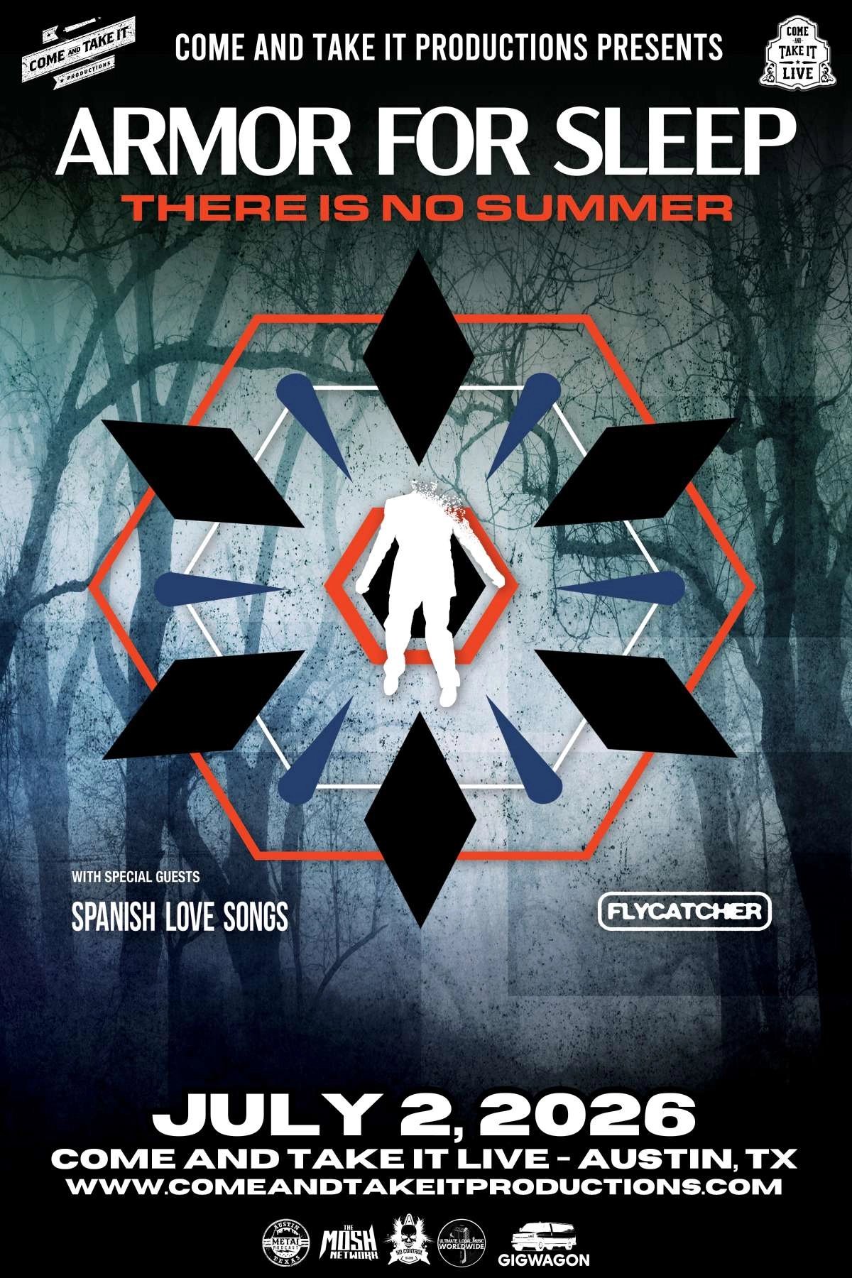 ARMOR FOR SLEEP: THERE IS NO SUMMER TOUR