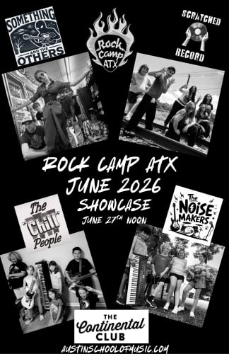 AUSTIN SCHOOL OF MUSIC PRESENTS: ROCK CAMP ATX