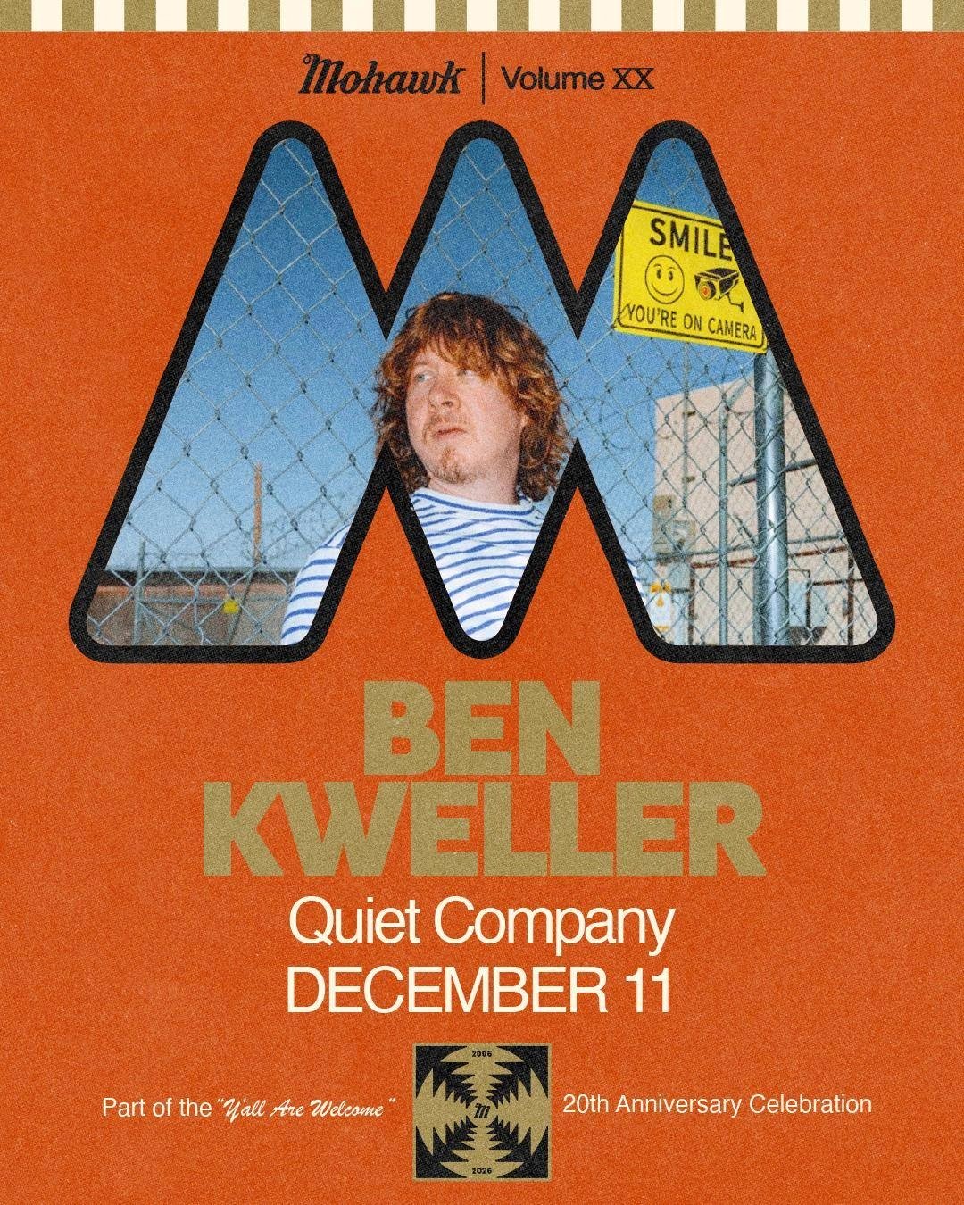 BEN KWELLER, QUIET COMPANY