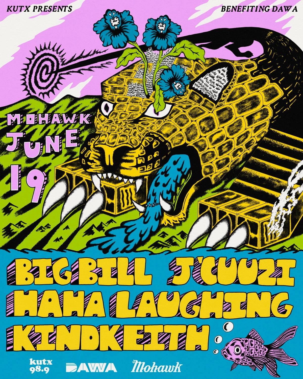 BIG BILL, J'CUUZI, HAHA LAUGHING, KINDKEITH