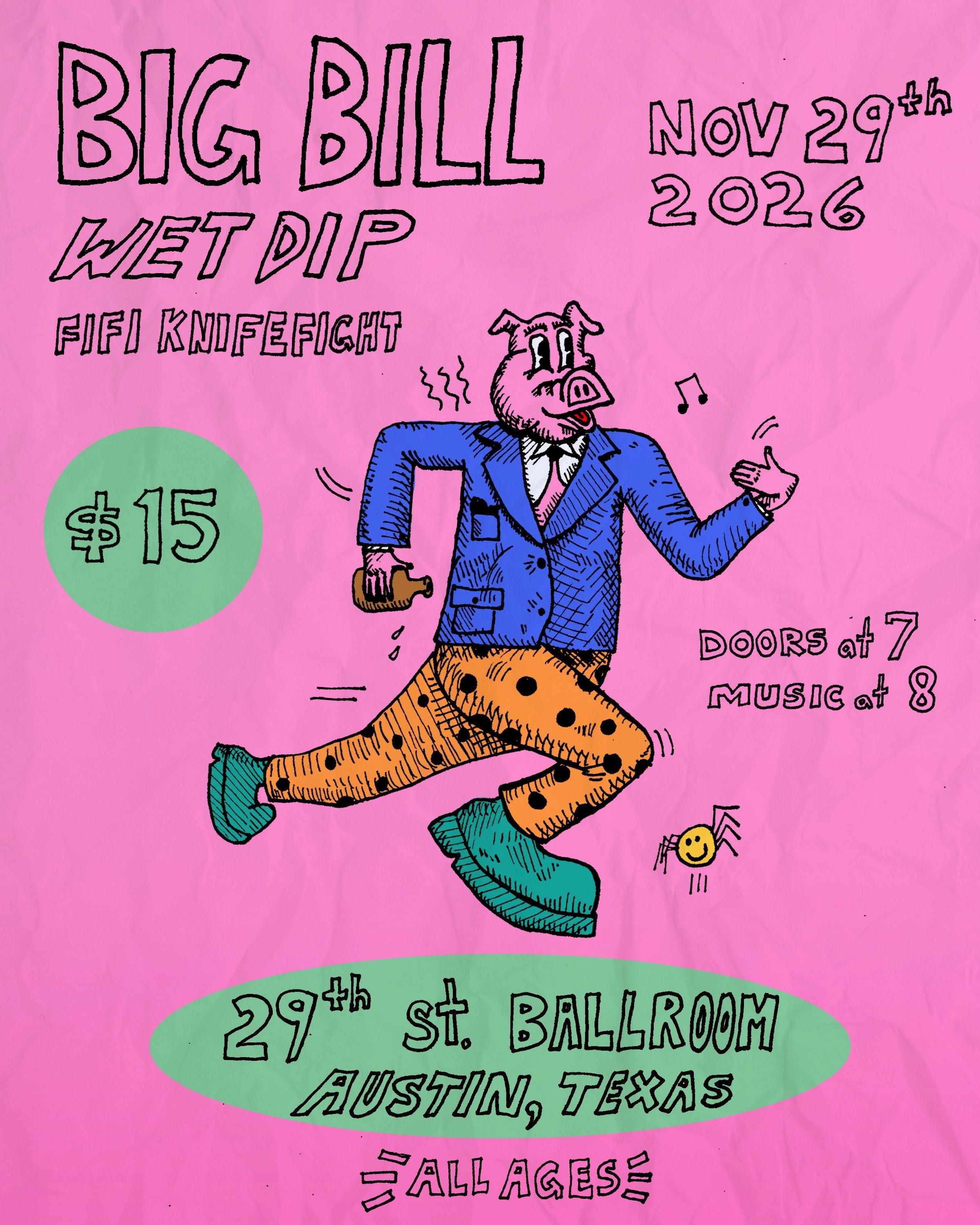 BIG BILL W/ WET DIP, FIFI KNIFEFIGHT