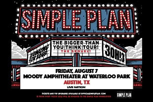 BIGGER THAN YOU THINK! TOUR - THE SEQUEL! SIMPLE PLAN WITH 3OH!3 AND BOWLING FOR SOUP