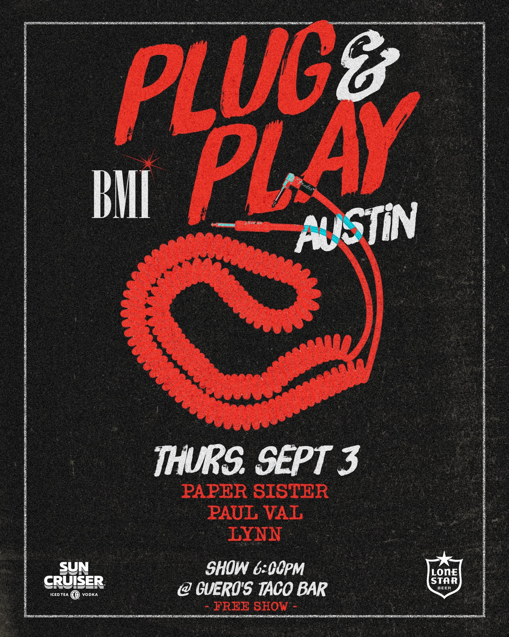 BMI PLUG AND PLAY: PAPER SISTER, PAUL VAL, LYNN