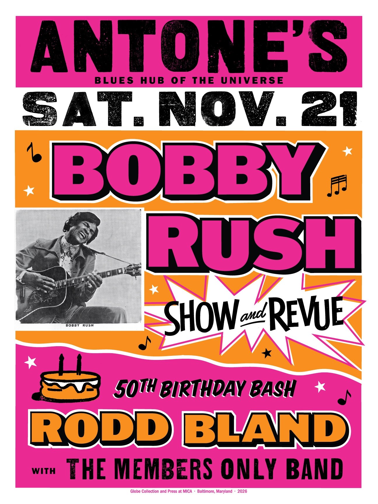BOBBY RUSH SHOW & REVUE W/ RODD BLAND & THE MEMBERS ONLY BAND