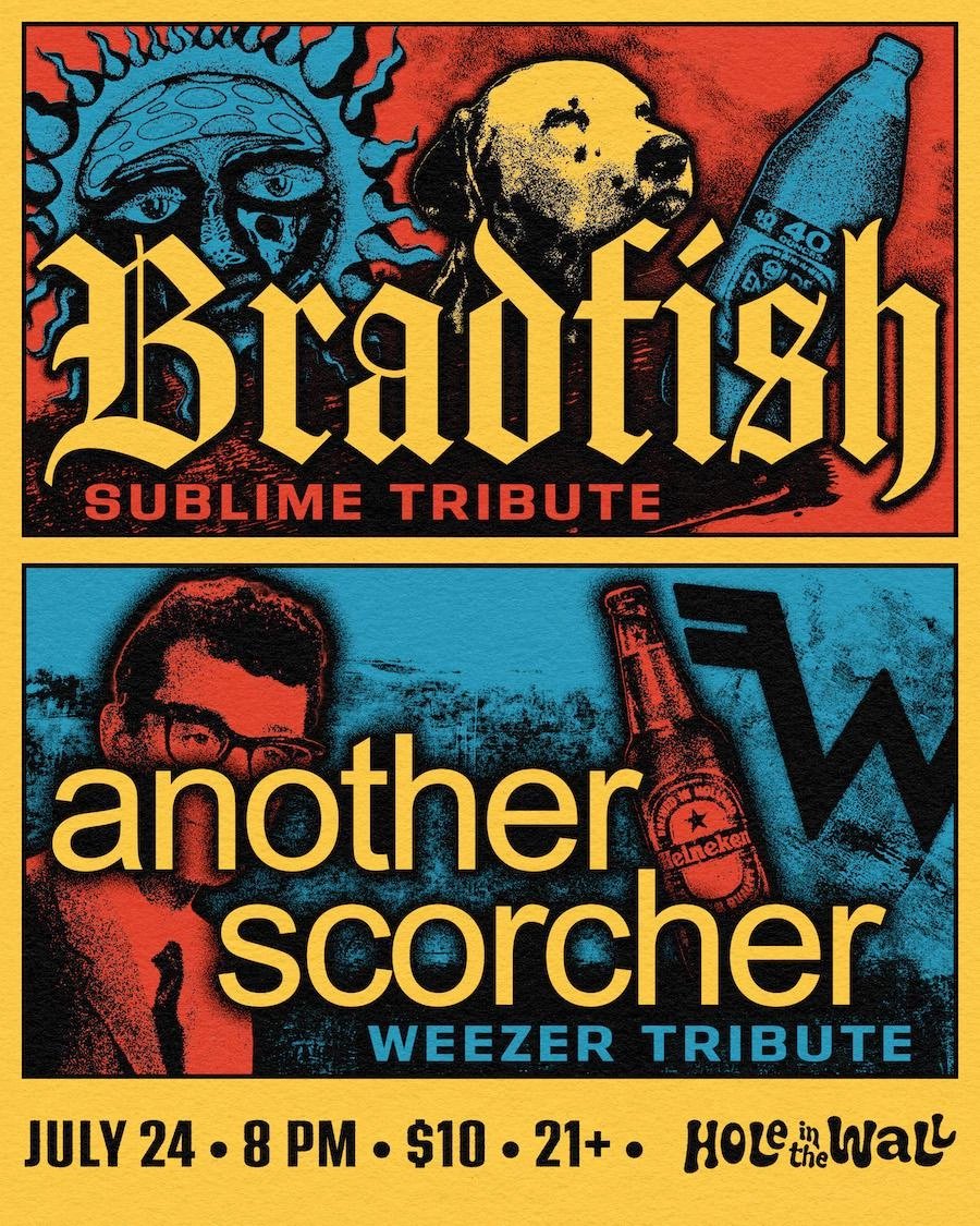BRADFISH (SUBLIME TRIBUTE) & ANOTHER SCORCHER (WEEZER TRIBUTE)