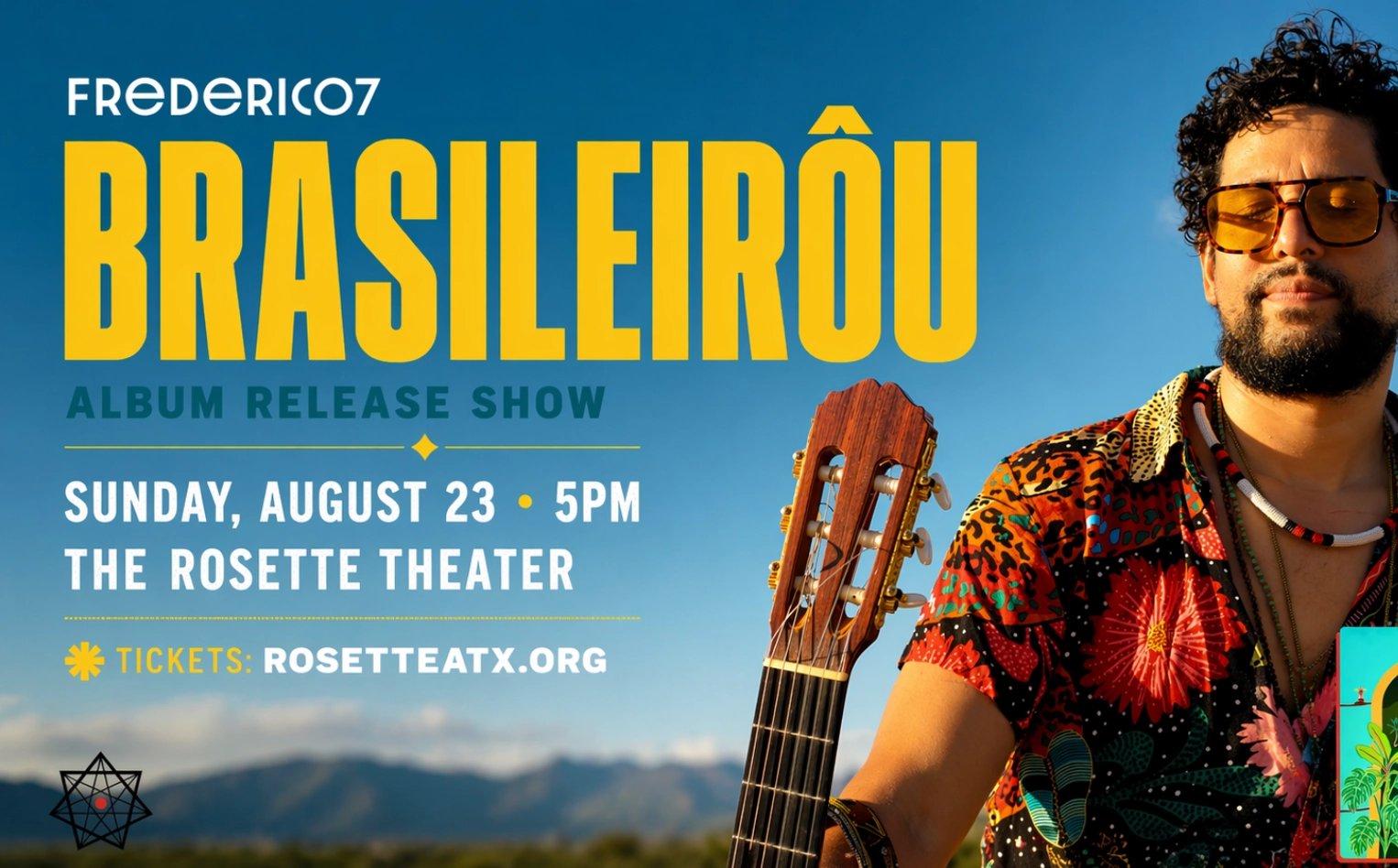 BRASILEIRÔU: ALBUM RELEASE SHOW BY FREDERICO7