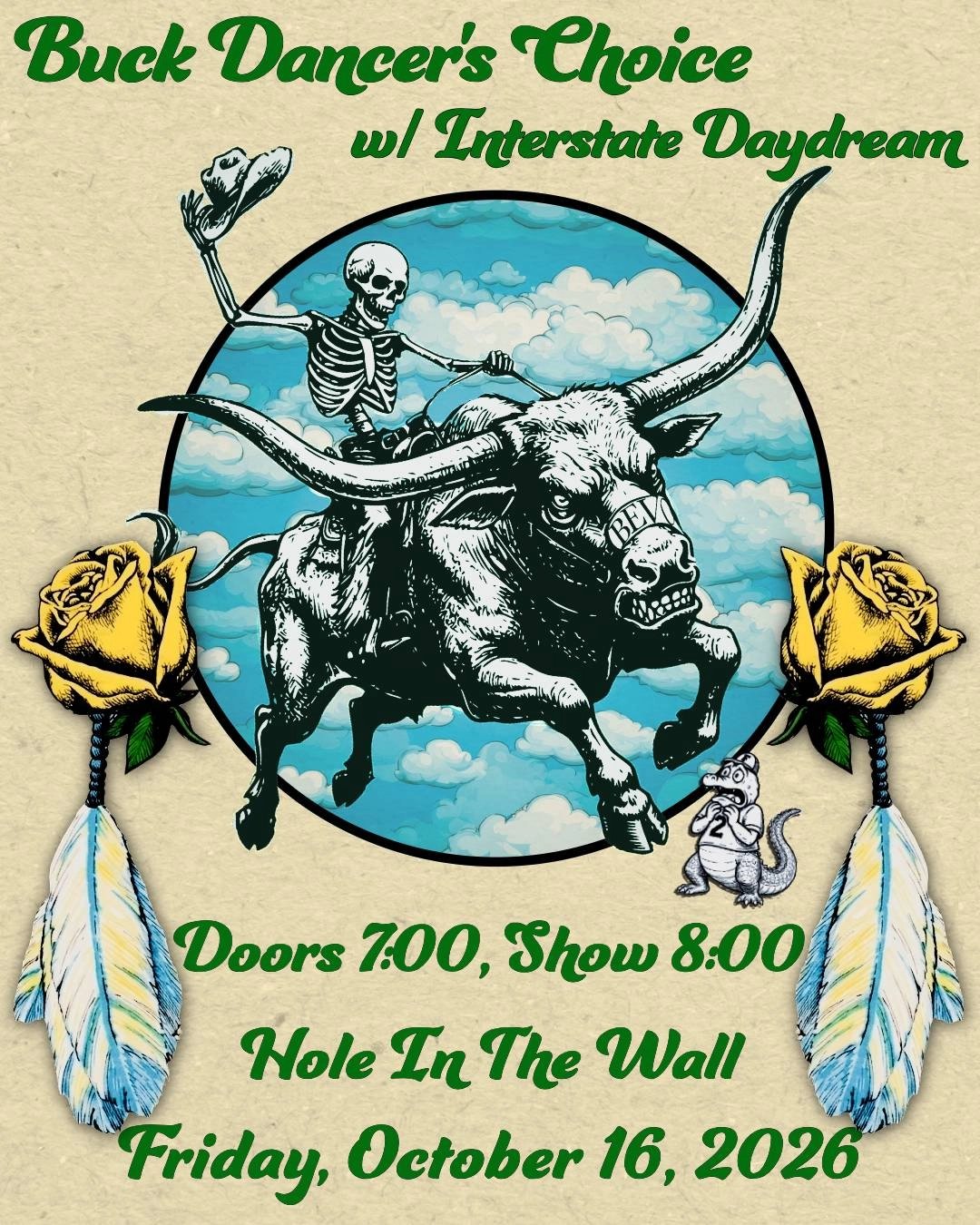 BUCK DANCER’S CHOICE (GRATEFUL DEAD TRIBUTE) W /  INTERSTATE DAYDREAM