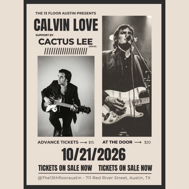 CALVIN LOVE W/ CACTUS LEE